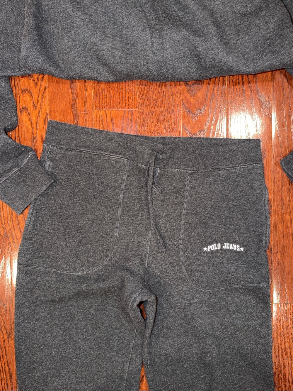 Vintage Polo Jeans Co. Ralph Lauren Fleece Tracksuit. - Picture 4 of 5